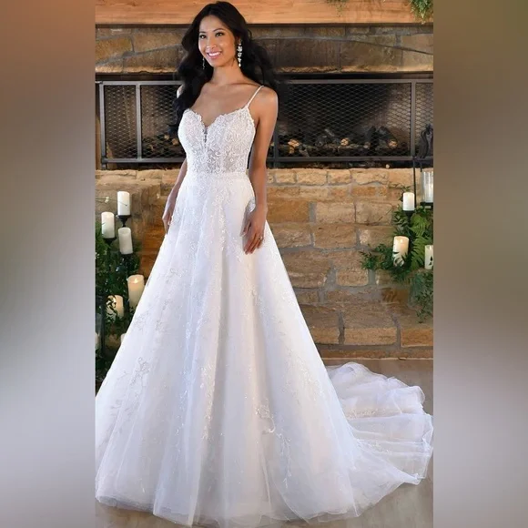 Stella York 7398 New Has Tag from Boutique Wedding Dress - Picture 9 of 13